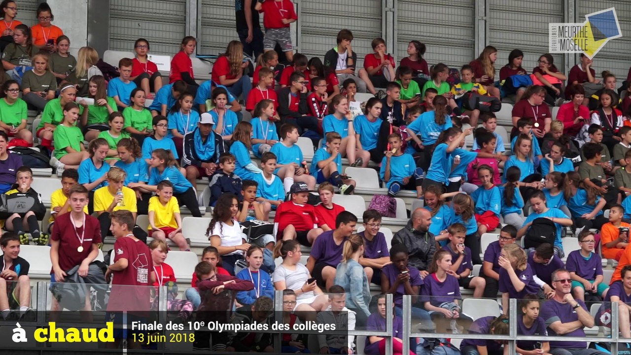 [A CHAUD] - 10e édition des Olympiades des collèges de Meurthe-et-Moselle