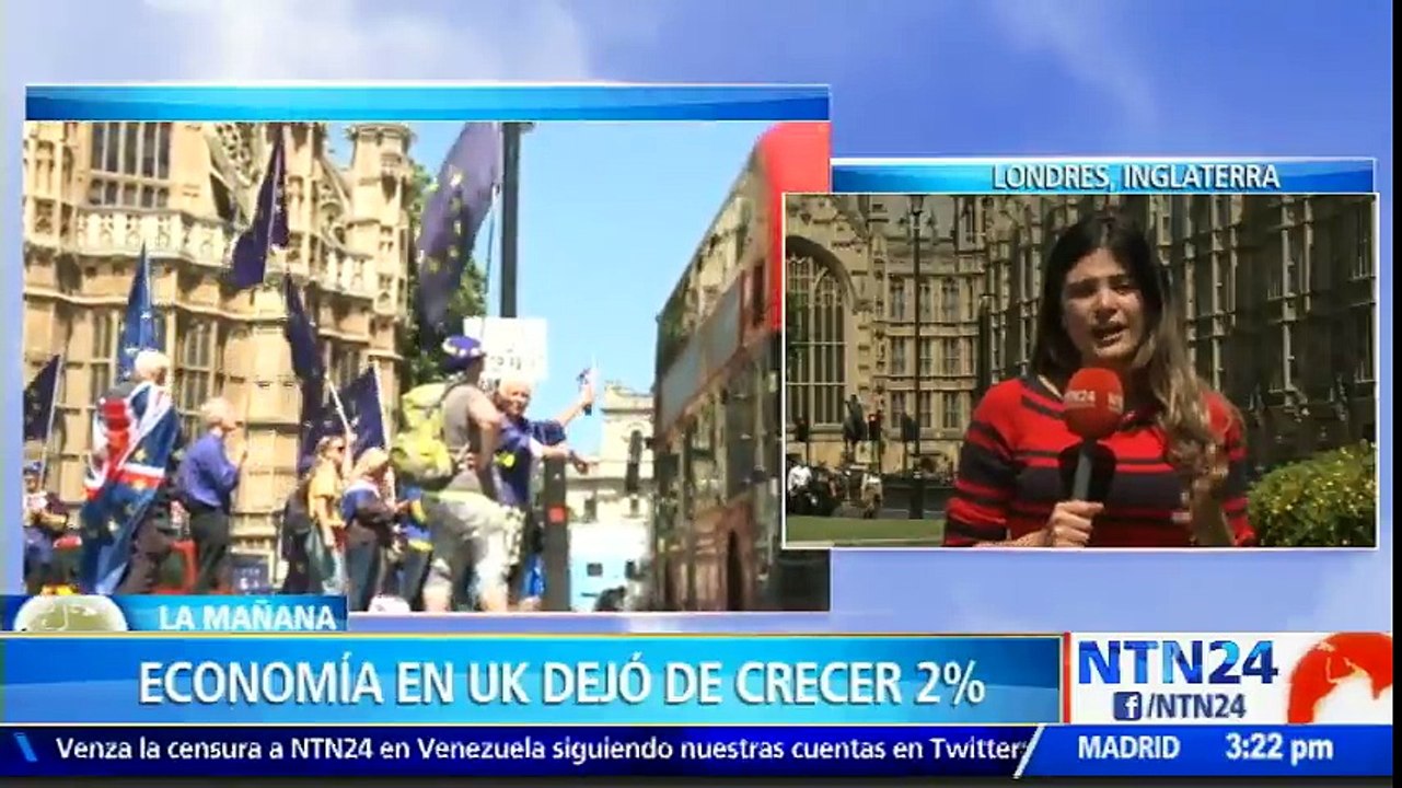 Economía británica se ha visto afectada por el proceso de divorcio con la Unión Europea