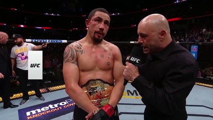 UFC 225_ Robert Whittaker & Yoel Romero Octagon Interviews