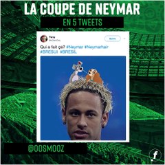 La nouvelle coupe de Neymar en 5 tweets
