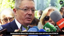 Declaración de Alberto Ruiz Gallardón ante el juez del caso Lezo