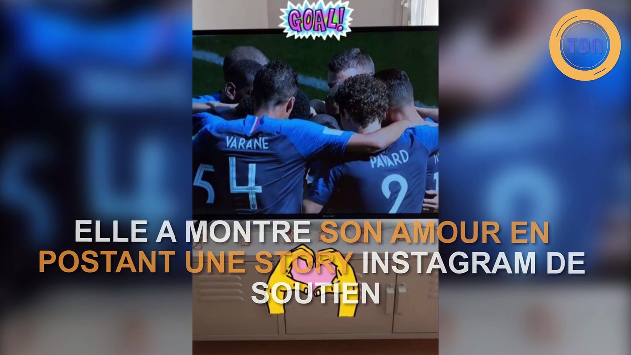 Rachel Legrain-Trapani soutient son chéri Pavard