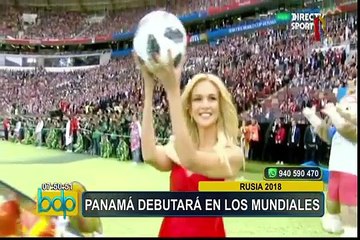 Panameños debutan en el Mundial de Rusia