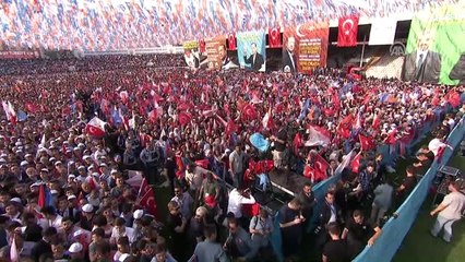 Cumhurbaşkanı Erdoğan: "Erdem, İrade ve Cesaretle Türkiye'yi Şahlandırıyor Muyuz?"