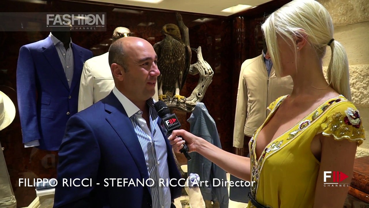 STEFANO RICCI Interview with FILIPPO RICCI   Pitti 94 Firenze - Fashion Channel