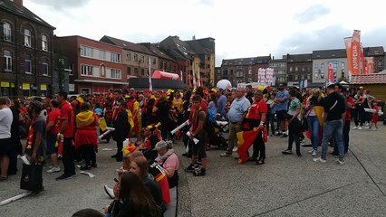 Les Carolos en feu place de la Digue!