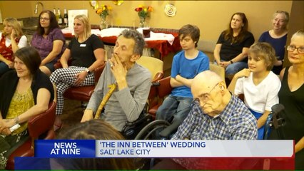 Download Video: Hospice Facility Serving the Homeless Hosts Wedding for Residents