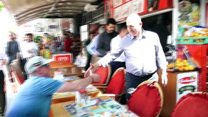 Dışişleri Bakanı Çavuşoğlu, Manavgat'ta esnafı ziyaret etti - ANTALYA