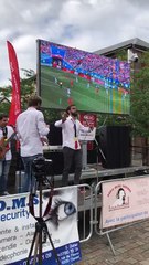La folie Diables Rouges à Farciennes