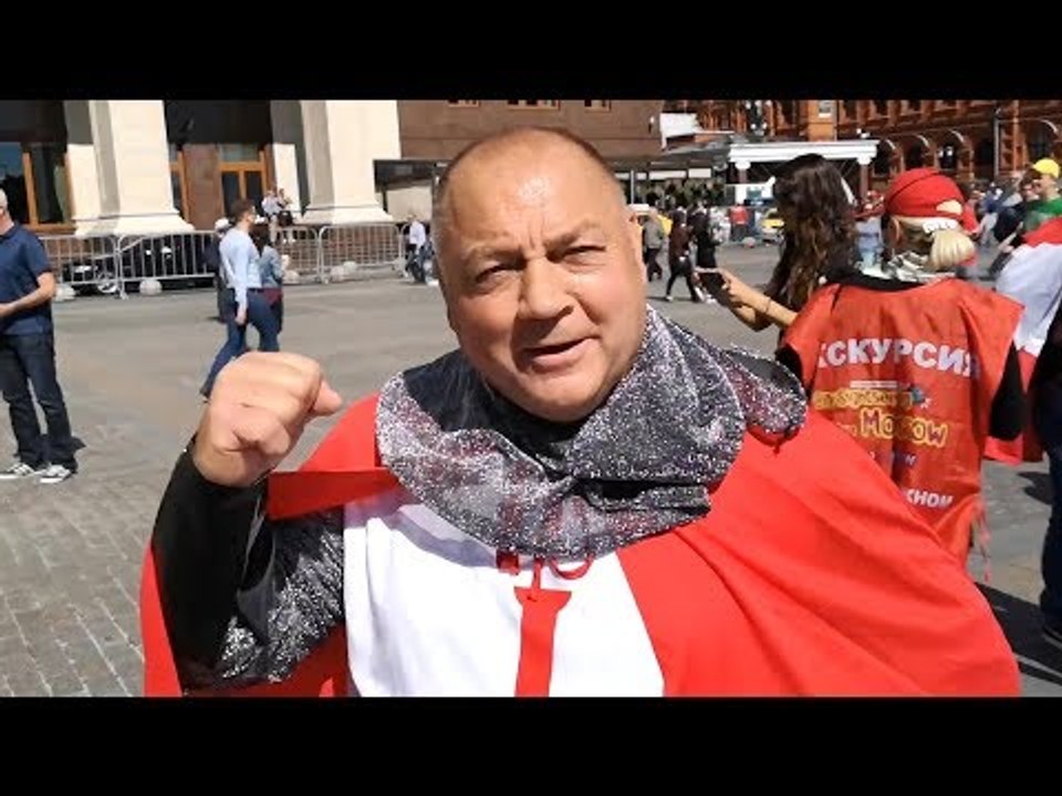 England Fans Get Ready For Game In Moscow - Russia 2018