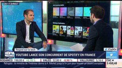 Le Regard sur la Tech: YouTube lance son concurrent de Spotify en France - 18/06