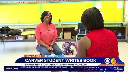 Elementary School Student Writes Book About Living with Alopecia