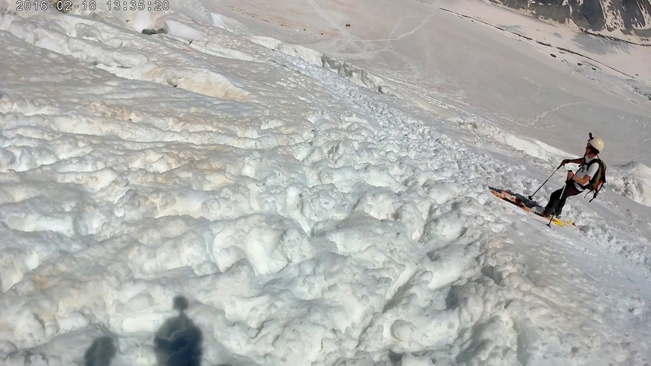 Diaporama. Ski d'été aux Grands Montets, le 18 juin.