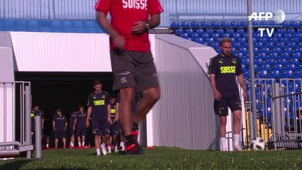 Após empate com Brasil, Suíça treina