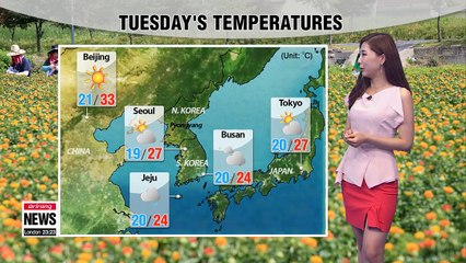 First monsoon rain of season in store on Jeju _ 061918