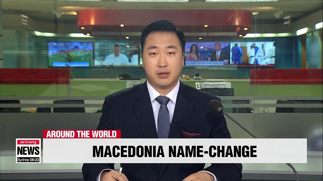 Macedonia, Greece sign historic agreement on name change amid protests from nationalists