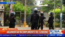 Suspenden mesa de diálogo en Nicaragua “por incumplimiento del Gobierno”