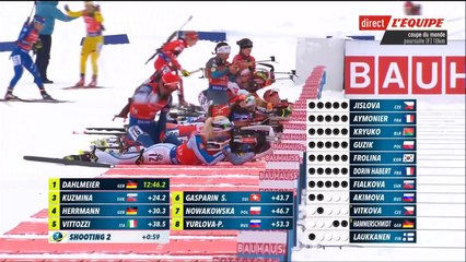 CdM biathlon Le Grand-Bornand (S3) - poursuite F, 16 déc 2017