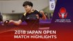 2018 Japan Open Highlights | Mu Zi vs Matilda Ekholm (Pre)
