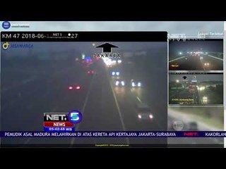 Kondisi Ruas Tol di KM 47 Jakarta-Cikampek   -NET5