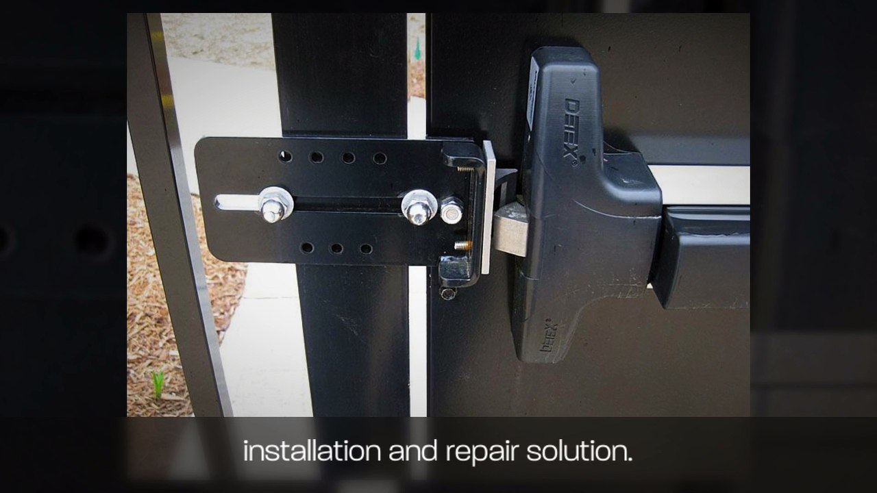 Panic Bar Installation and Repair