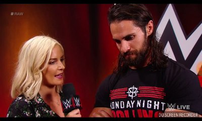 Seth Rollins Backstage Exclusive Raw 18 June 2018. K