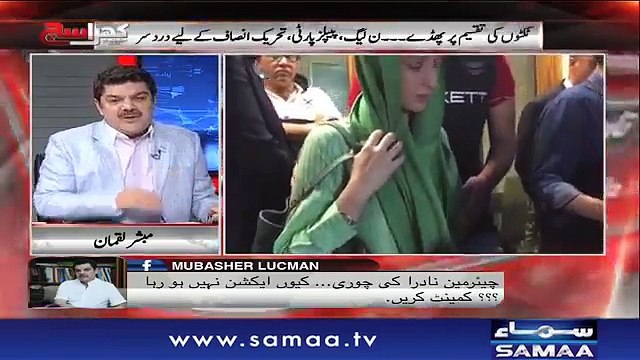 Mubashar Luqman Showing The Real Face of Maryam Nawaz