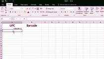 How to create barcode in Excel using barcode font