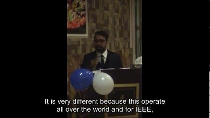 IEEE Farewell Speech By mshr Dedicated To Syed Sitwat Hussain Shah |  M.Saeed Ul Hassan Raza | iammshr | IEEE ELITE