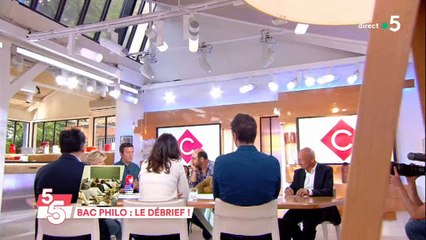 "C à vous" a trouvé un lycéen très confiant pour son bac de philo qui provoque l'hilarité en plateau - Regardez