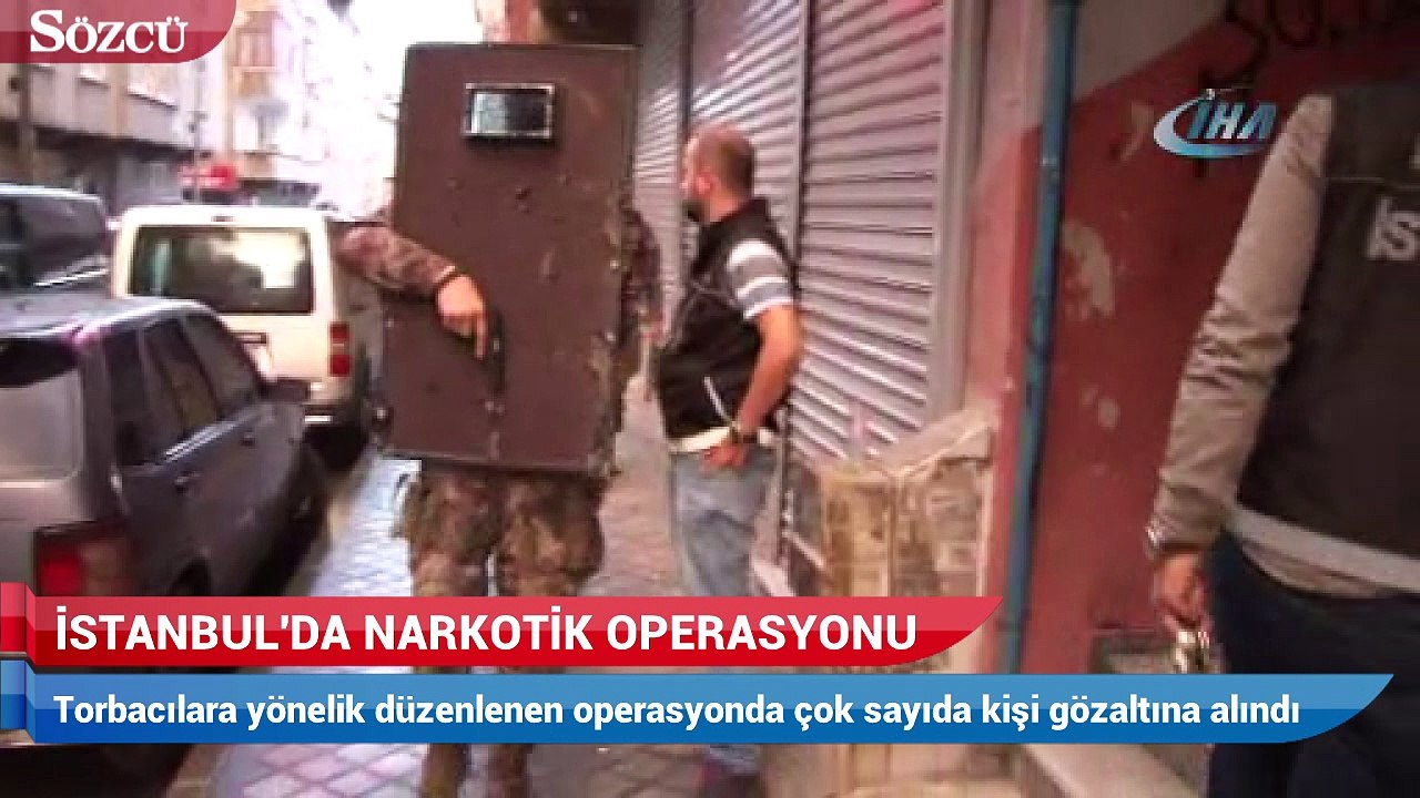 İstanbul'da narkotik operasyonu