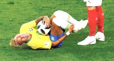 Brezilyalı Neymar, İsviçre Maçında Adeta Dayak Yedi