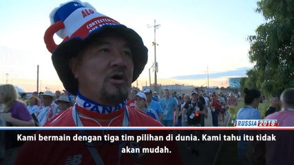 Fans Panama Optimis Meskipun Kalah Dari Belgia