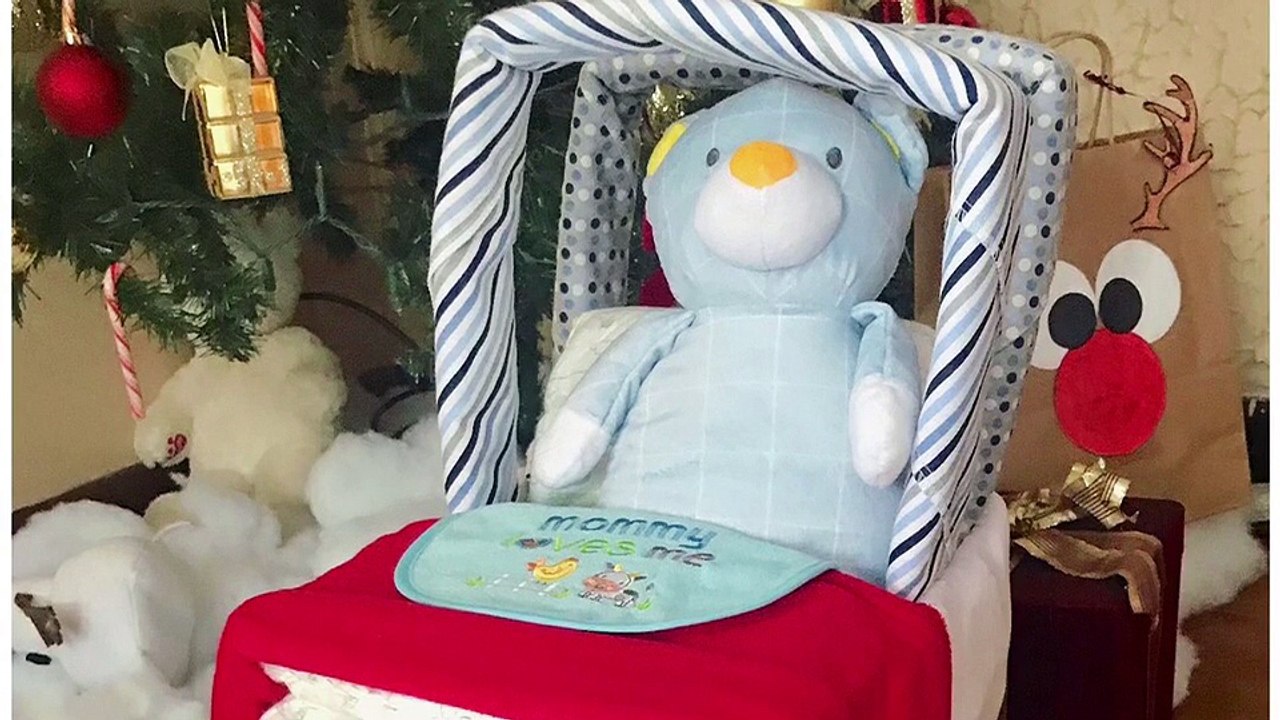 Baby Diaper Cake Jeep 4x4 Truck (Tutorial)