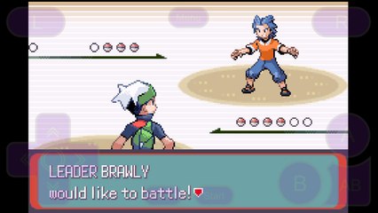 Pokemon Emerald - Leader Brawly