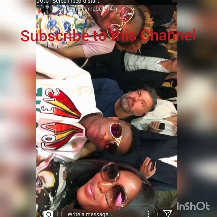 Wizkid Sleeping With Naomi Campbell in Milan, Tiwa Savage Will Not Happy