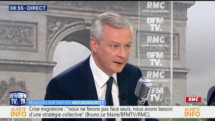 Pour Bruno Le Maire, Les Républicains sont désormais "une droite identitaire"