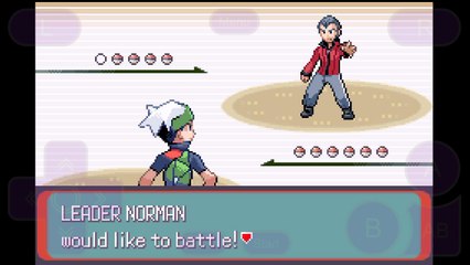 Pokemon Emerald - Leader Norman