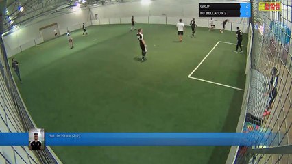 But de Victor (2-2) - GRDF Vs FC BELLATOR 2 - 18/06/18 19:00 - LIGUE 3 - Poitiers Game Parc