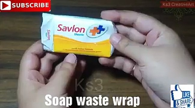- Waste material reuse idea | Best out of waste | DIY art and crafts | recycling soap packets | craftCredit: Ks3 CreativeArtFull video: