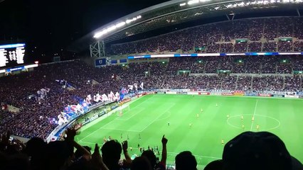 井手口陽介ゴール後の雰囲気 W杯アジア最終予選 日本 VS オーストラリア