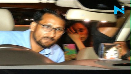 Shraddha Kapoor and Sidharth Malhotra spotted at a restaurant