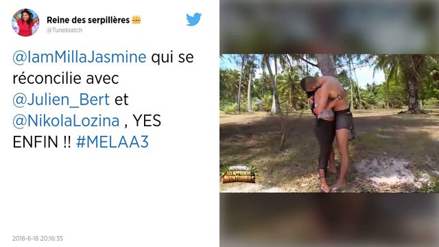 Moundir et les Apprentis Aventuriers 3 : Milla Jasmine et Julien Bert se réconcilient !