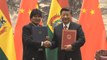 China convierte a Bolivia en socio estratégico y se abre a su quinoa y café