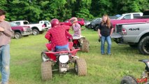 Stock Raptor 660 VS Fully Built Race Quads (My First Time Racing)