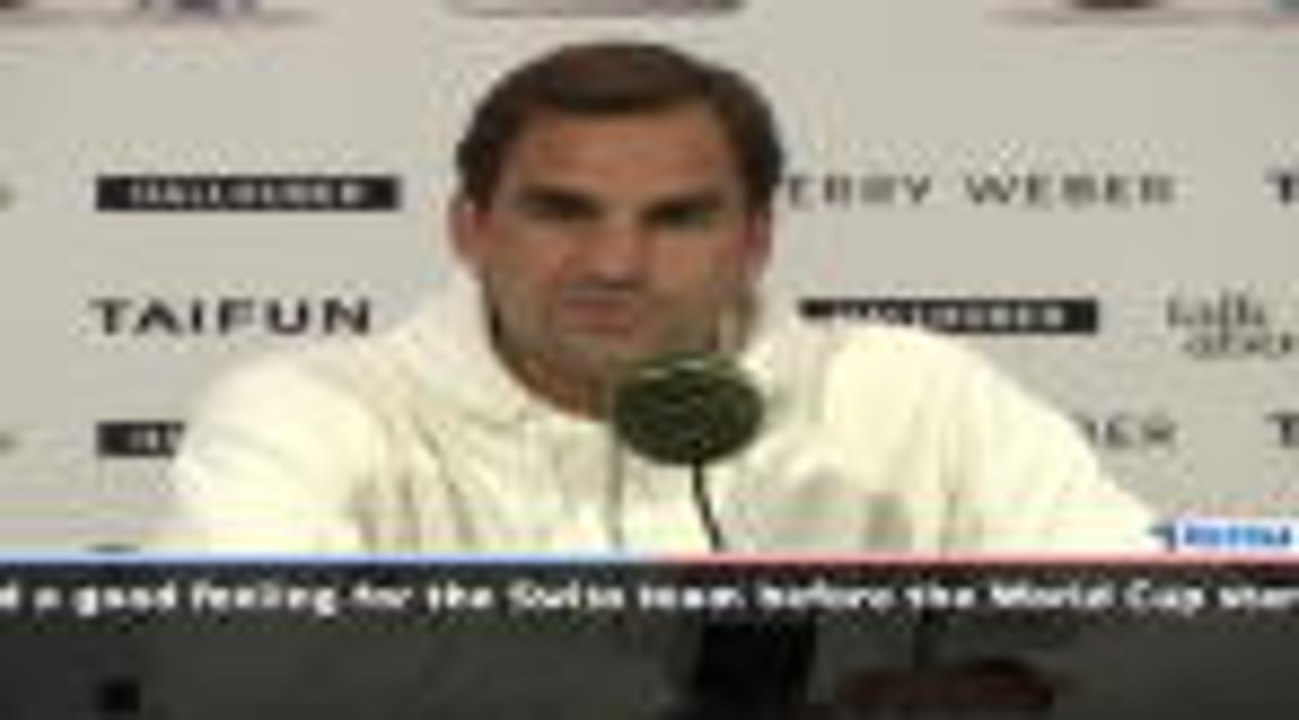 Federer 'positively surprised' by Swiss draw with Brazil