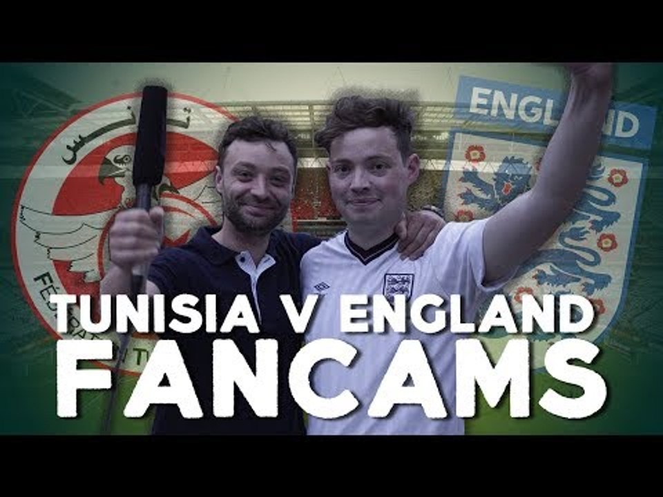 Tunisia 1-2 England | World Cup 2018 | Fancams