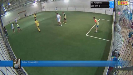 But de Romain (4-8) - FC POKEMON Vs LES ORTHO - 18/06/18 20:00 - LIGUE 2 - Poitiers Game Parc