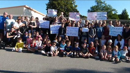 GRANGES-LES-BEAUMONT  : Mobilisés contre la fermeture d’une classe