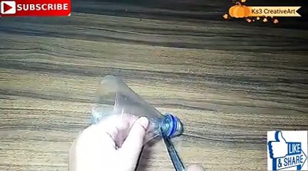 - plastic bottle craft Idea | best out of waste | plastic bottle reuse idea | DIY art and craftCredit: Ks3 CreativeArtFull video: